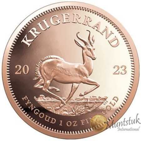 1 oz Krugerrand, South Africa, 2023, Gold, Reverse