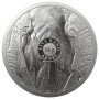 1kg, South Africa, 2021, Silver, Big Five - Elephant, Reverse