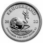 1 oz Krugerrand, South Africa, 2022, Silver, Reverse