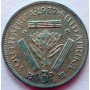Threepence, South Africa, 1937, Silver