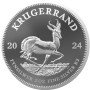 2 oz Krugerrand, South Africa, 2024, Silver, Reverse