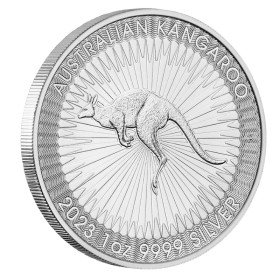 1 oz, Australia, 2023, Silver - Kangaroo, Reverse