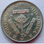 Threepence, South Africa, 1938, Silver