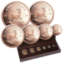 2025 Krugerrand Prestige Set (6 coin set, 22 ct Gold)