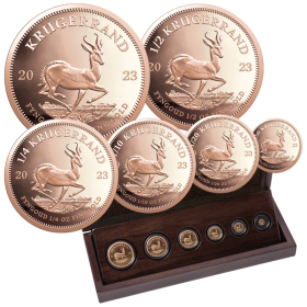 2023 Krugerrand Prestige Set (6 coin set, 22 ct Gold)