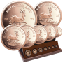 2023 Krugerrand Prestige Set (7 coin set, 22 ct Gold)