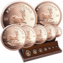 2025 Krugerrand Prestige Set (7 coin set, 22 ct Gold)