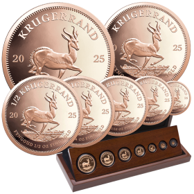 2025 Krugerrand Prestige Set (7 coin set, 22 ct Gold)