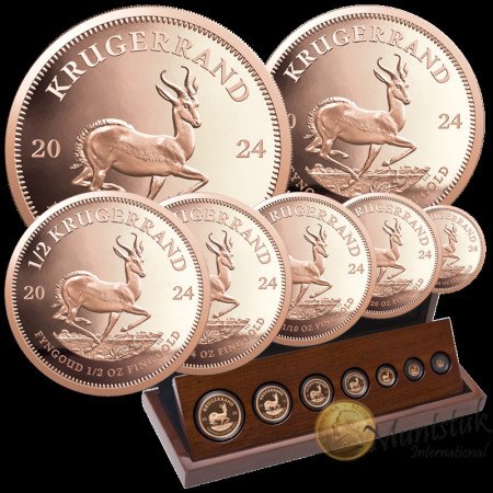 2024 Krugerrand Prestige Set (7 coin set, 22 ct Gold)