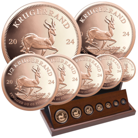2024 Krugerrand Prestige Set (6 coin set, 22 ct Gold)