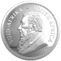 2 oz Krugerrand, South Africa, 2025, Silver, Obverse