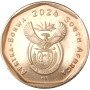 Twenty Cent, South Africa, 2024, Bronze Plated Steel, Sesotho-English, Obverse