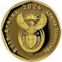 Ten Cent, South Africa, 2024, Gold, Obverse