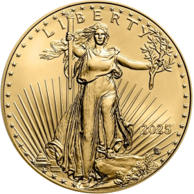 1 oz, USA, 2025, Gold - American Eagle, Obverse