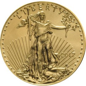 1 oz, USA, 2017, Gold - American Eagle, Obverse