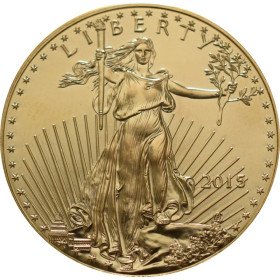 1 oz, USA, 2015, Gold - American Eagle, Obverse