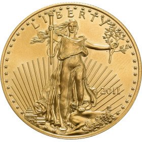 1 oz, USA, 2011, Gold - American Eagle, Obverse