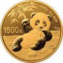 1500 Yuan, China, 2020, Gold, Panda, Reverse