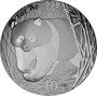 10 Yuan, China, 2002, Silver - Panda, Reverse