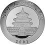 10 Yuan, China, 2001, Silver - Panda, Obverse