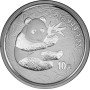 10 Yuan, China, 2000, Silver - Panda, Reverse