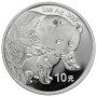 10 Yuan, China, 2004, Silver - Panda, reverse
