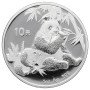 10 Yuan, China, 2007, Silver - Panda, reverse