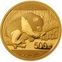 500 Yuan, China, 2016, Gold - Panda, reverse