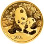 500 Yuan, China, 2024, Gold - Panda, Reverse