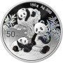 50 Yuan, China, 2025, Silver - Panda, Reverse