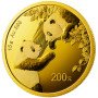 200 Yuan, China, 2023, Gold - Panda reverse