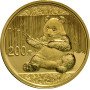 200 Yuan, China, 2017, Gold - Panda, reverse