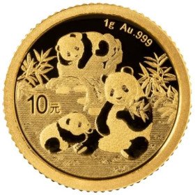 10 Yuan, China, 2025, Gold - Panda Reverse