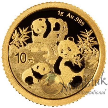 10 Yuan, China, 2025, Gold - Panda Reverse