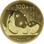 100 Yuan, China, 2011, Gold - Panda, reverse