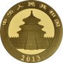 100 Yuan, China, 2013, Gold - Panda, obverse