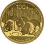 100 Yuan, China, 2013, Gold - Panda, reverse