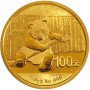 100 Yuan, China, 2014, Gold - Panda, Reverse