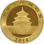 200 Yuan, China, 2014, Gold - Panda, Obverse