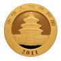 200 Yuan, China, 2011, Gold - Panda, obverse