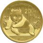 200 Yuan, China, 2015, Gold - Panda, Reverse