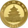 200 Yuan, China, 2015, Gold - Panda, Obverse