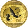 100 Yuan, China, 2016, Gold - Panda reverse