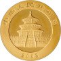 100 Yuan, China, 2003, Gold - Panda obverse