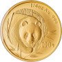 100 Yuan, China, 2003, Gold - Panda reverse