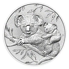 2 oz, Australian, 2018, Silver - Koala, Reverse