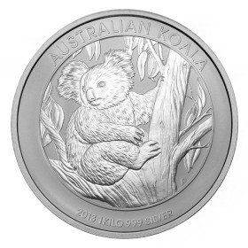 1kg, Australian, 2013, Silver - Koala