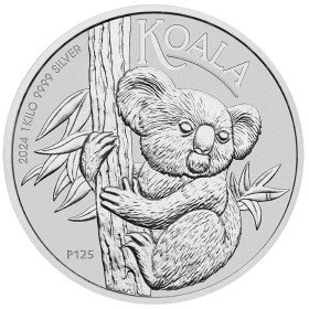 1KG, Australian, 2024, Silver - Koala, reverse