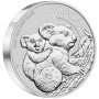 1KG, Australian, 2023, Silver - Koala, reverse side view