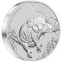 1KG, Australian, 2022, Silver - Koala, reverse side view